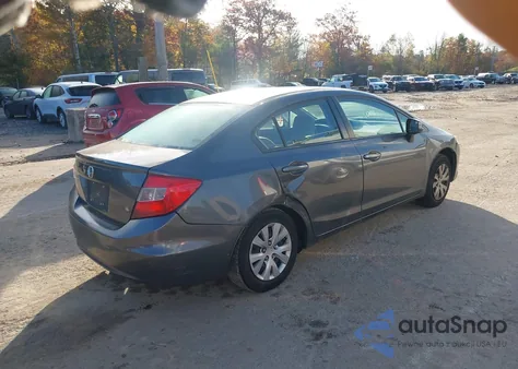 2012 Honda Civic Lx from USA, damaged, VIN 2HGFB2F53CH558123